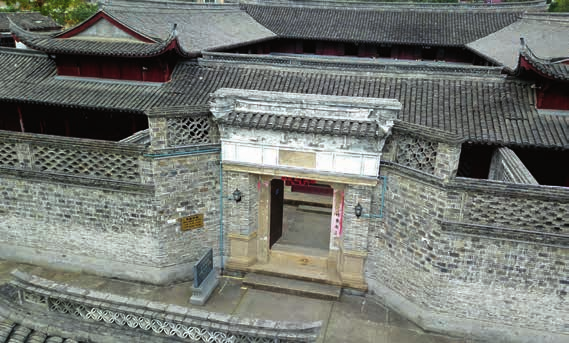 中共台属特委机关旧址天井