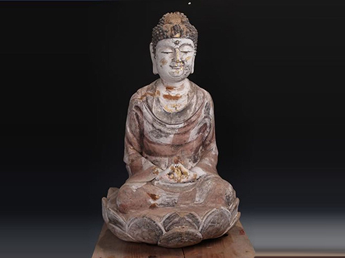 北宋泥塑释迦牟尼坐像